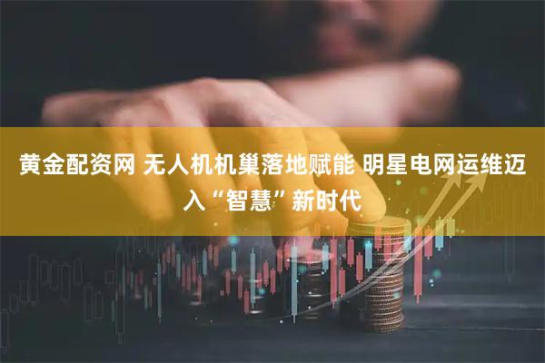 黄金配资网 无人机机巢落地赋能 明星电网运维迈入“智慧”新时代